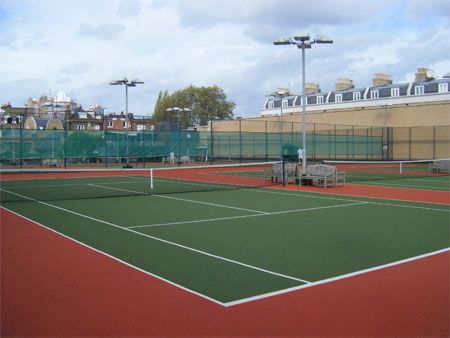 Artificial Grass Tennis Court
